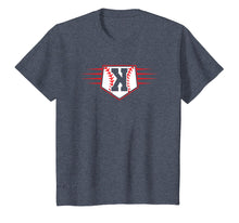 Load image into Gallery viewer, Backwards K Baseball Pitcher Strikeout T-Shirt
