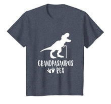 Load image into Gallery viewer, Grandpasaurus Funny T Shirt Dinosaur Grandpa Family Rex Gift
