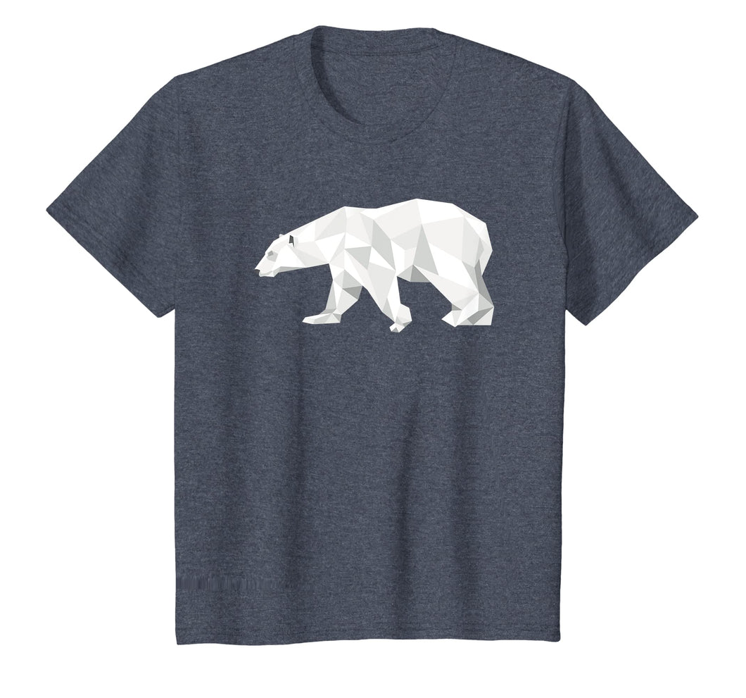Cool Polar Bear Pattern Animal Art T-Shirt Christmas Gift