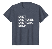 Load image into Gallery viewer, Candy. Candy Canes. Candy Corn. Syrup. Christmas Shirt
