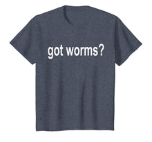Load image into Gallery viewer, Got Worms? T Shirt  -Worm Farmer - Fishing Shirt
