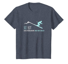 Load image into Gallery viewer, Ski Boy Shirt, Funny Cute Winter Skiing Gift

