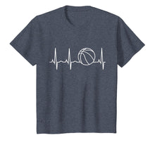 Load image into Gallery viewer, Heartbeat Basketball Shirt Best Basketball Player &amp; FanTee
