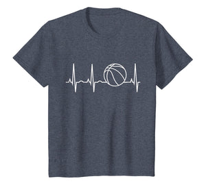 Heartbeat Basketball Shirt Best Basketball Player & FanTee
