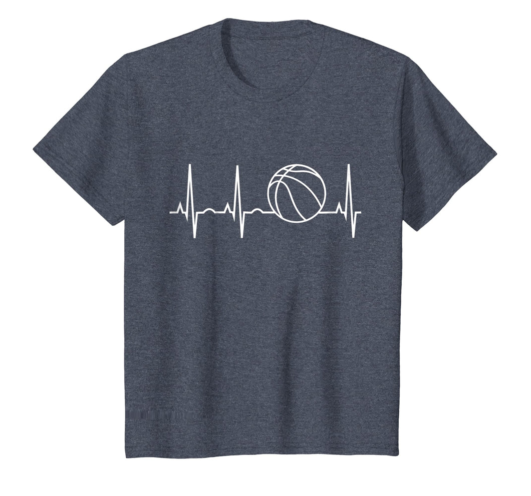 Heartbeat Basketball Shirt Best Basketball Player & FanTee
