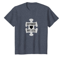 Load image into Gallery viewer, Different Not Less Autism Awareness Special Needs T-shirt
