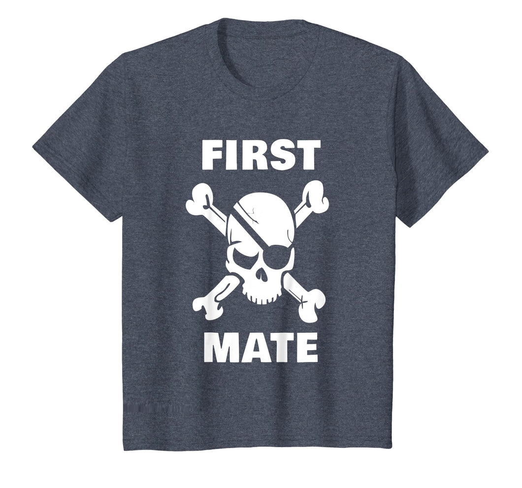First Mate Pirate Shirt. Nautical Sailing Cruise Ship Shirts