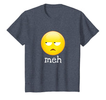 Load image into Gallery viewer, Meh Bored Emoji Face T-Shirt
