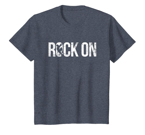 Rock Climbing T-shirt Gift Vintage Rock On