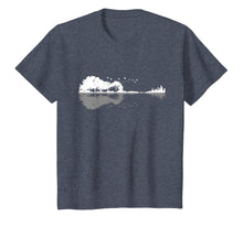 Load image into Gallery viewer, Nature Guitar Reflection Guitar T-Shirt
