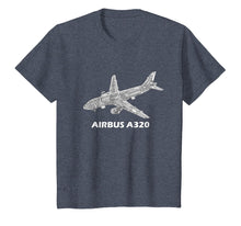 Load image into Gallery viewer, Airbus A320 jet airplane cutaway aviation pilot T-Shirt gift
