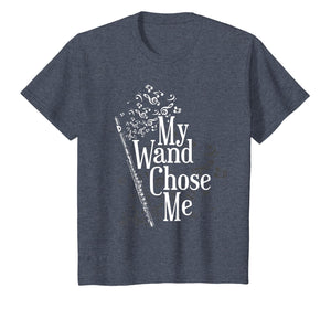 Flute T-Shirt My Wand Chose Me Flutist Gifts Music
