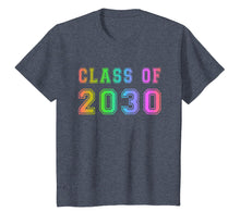 Load image into Gallery viewer, Class Of 2030 High School Graduation Date Kindergarten Shirt
