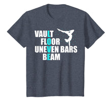 Load image into Gallery viewer, LOVE Gymnastics | Vault, Floor, Uneven Bars, Beam T-Shirt
