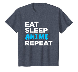 Funny Eat Sleep Anime Repeat T-Shirt Gift