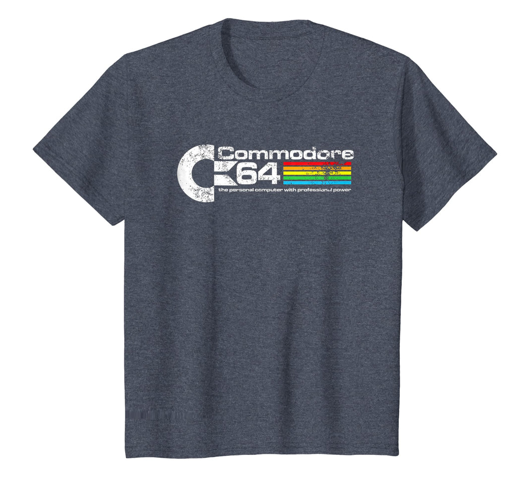 Commodore T Shirt 64 Retro Computer For Men Women Kids