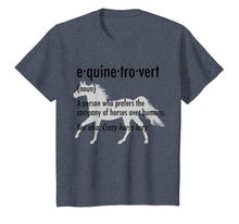 Load image into Gallery viewer, Equine Introvert T-Shirt Funny Horse Lover Gift Shirt
