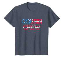 Load image into Gallery viewer, Crazy Cousin Crew T-Shirt Matching Fourth of July Group
