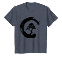 Load image into Gallery viewer, Bonsai Tree Enso Circle - Buddhist Zen Calligraphy T-Shirt
