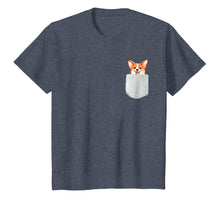 Load image into Gallery viewer, Welsh Corgi Tee with Pocket Detail for Men Women Children
