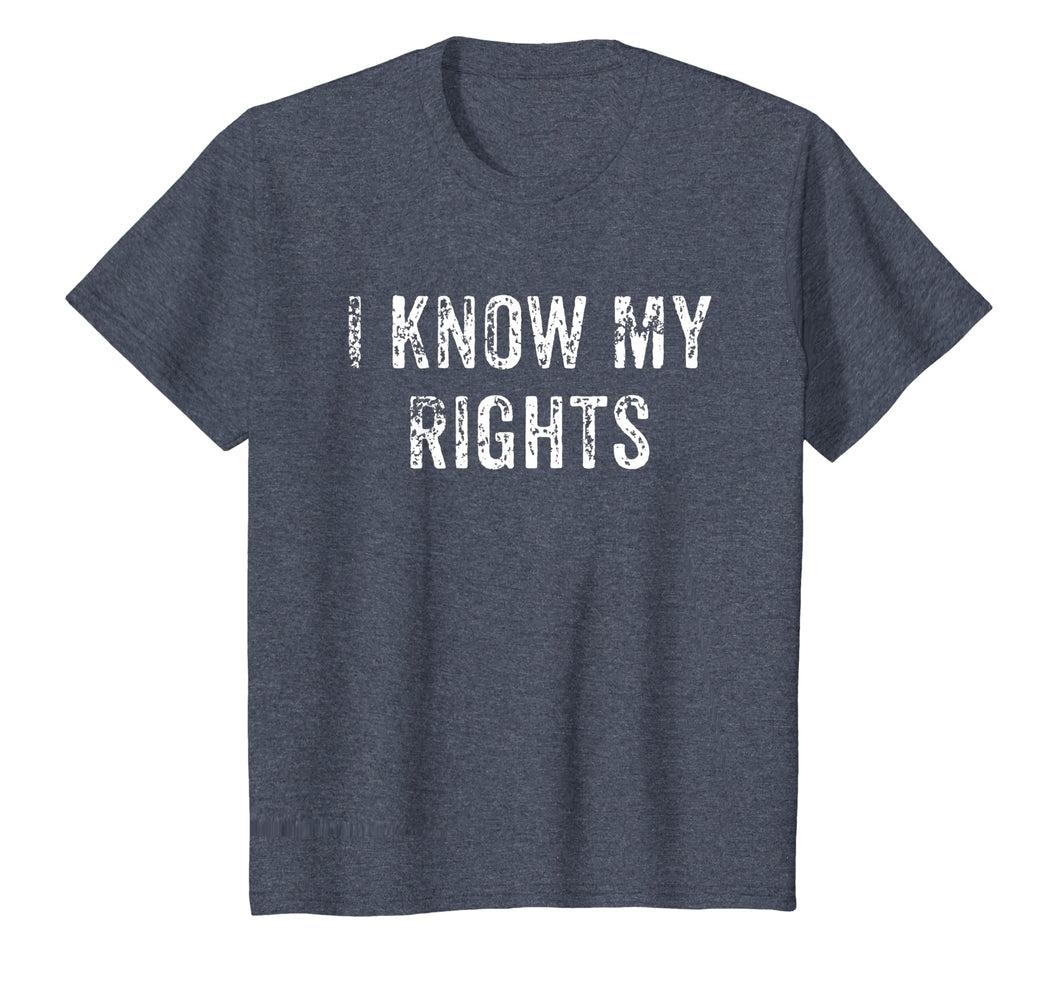 I Know My Rights Shirt | Civil Justice Protest Tee