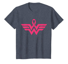 Load image into Gallery viewer, Breast Cancer Awareness Shirt-Wonder Hero Woman
