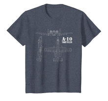 Load image into Gallery viewer, A-10 Warthog Tank Killer Shirt Air Force Thunderbolt Tee
