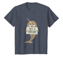 Load image into Gallery viewer, Narwhal T Shirt Not A Unicorn
