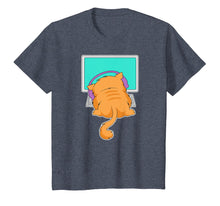 Load image into Gallery viewer, House Cat Owner Gamer Headphone Screen Player Kitten T-Shirt
