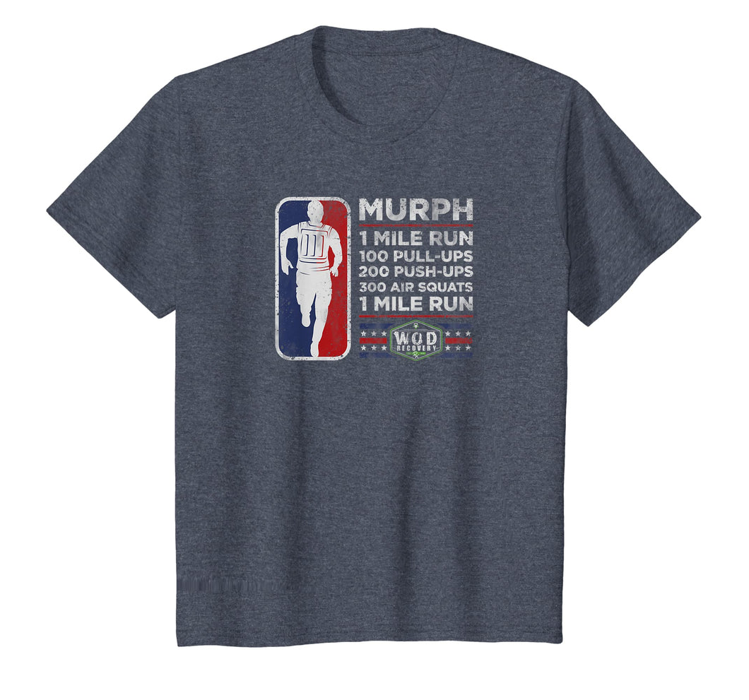 Memorial Day Murph Warrior Gym Cross Fitness Wod T-Shirt