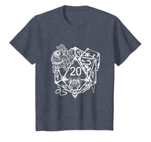Load image into Gallery viewer, Role Playing Dungeons Gift Shirt Dice Art D20 RPG Fantasy
