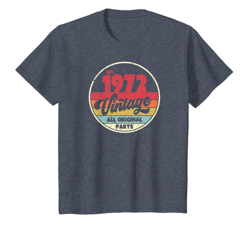 1972 Vintage T Shirt, Birthday Gift Tee. Retro Style Shirt.