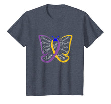 Load image into Gallery viewer, Fight Bladder Cancer Awareness Butterfly Shirt for Men Women

