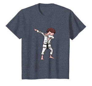 Karate Taekwondo Dabbing Boy Funny Dab T-shirt for kids