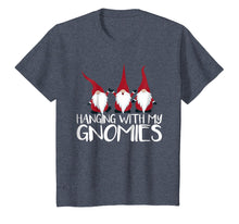 Load image into Gallery viewer, Hanging With My Gnomies Shirt Funny Garden Gnome Christmas
