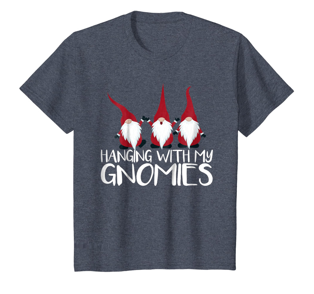 Hanging With My Gnomies Shirt Funny Garden Gnome Christmas