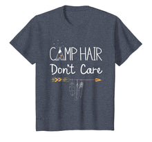 Load image into Gallery viewer, Camp Hair Don't Care T shirt Camping Camper Men Women Kids
