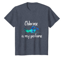 Load image into Gallery viewer, Chlorine is my Perfume Swim T Shirt, Funny Swimmer Tshirt
