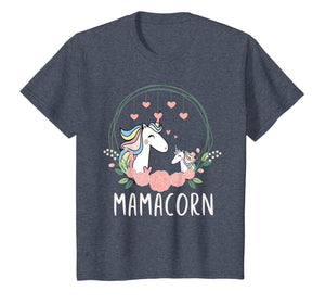 Mamacorn Unicorn Mama T-Shirt Mother's Day Women Gift Tee