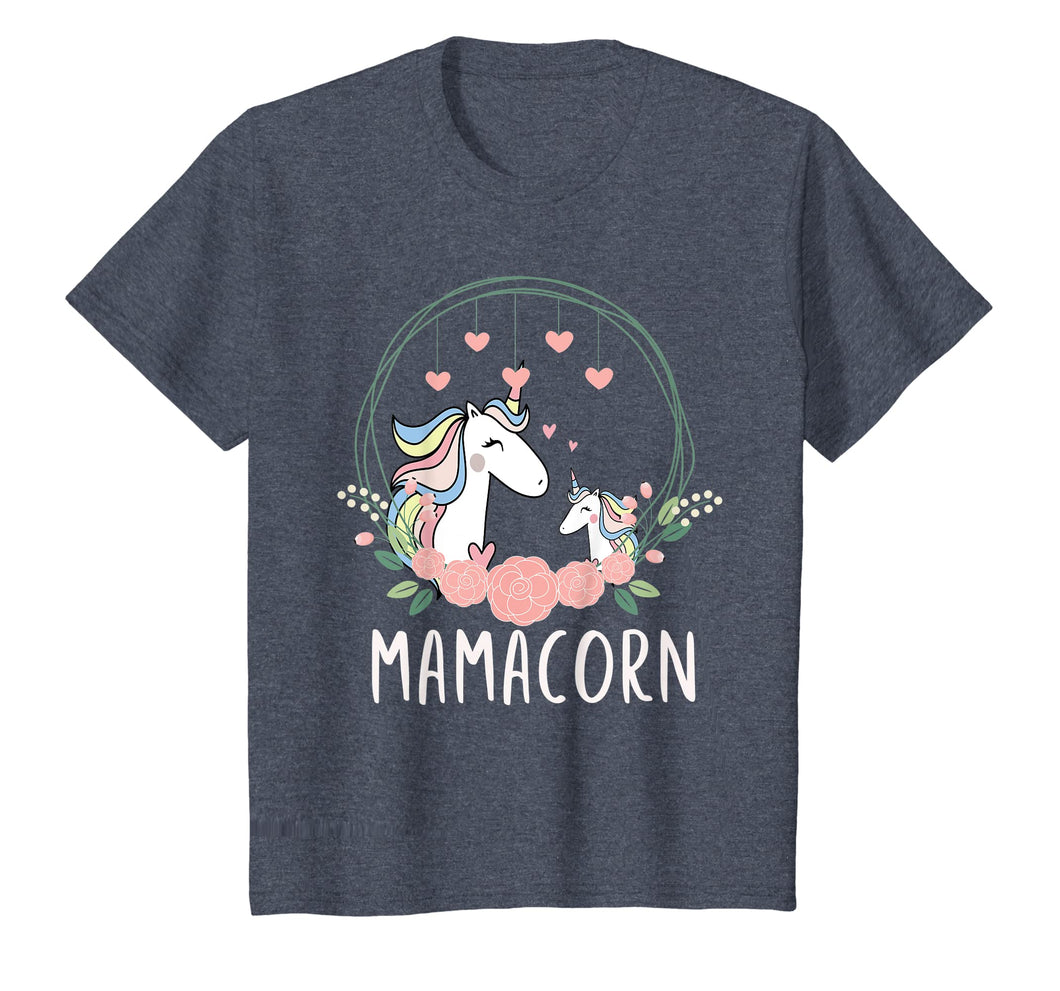 Mamacorn Unicorn Mama T-Shirt Mother's Day Women Gift Tee