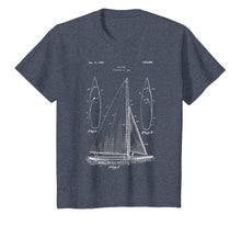 Load image into Gallery viewer, Vintage Sailboat Design Shirt - Old Ocean Boat Sailing Tee
