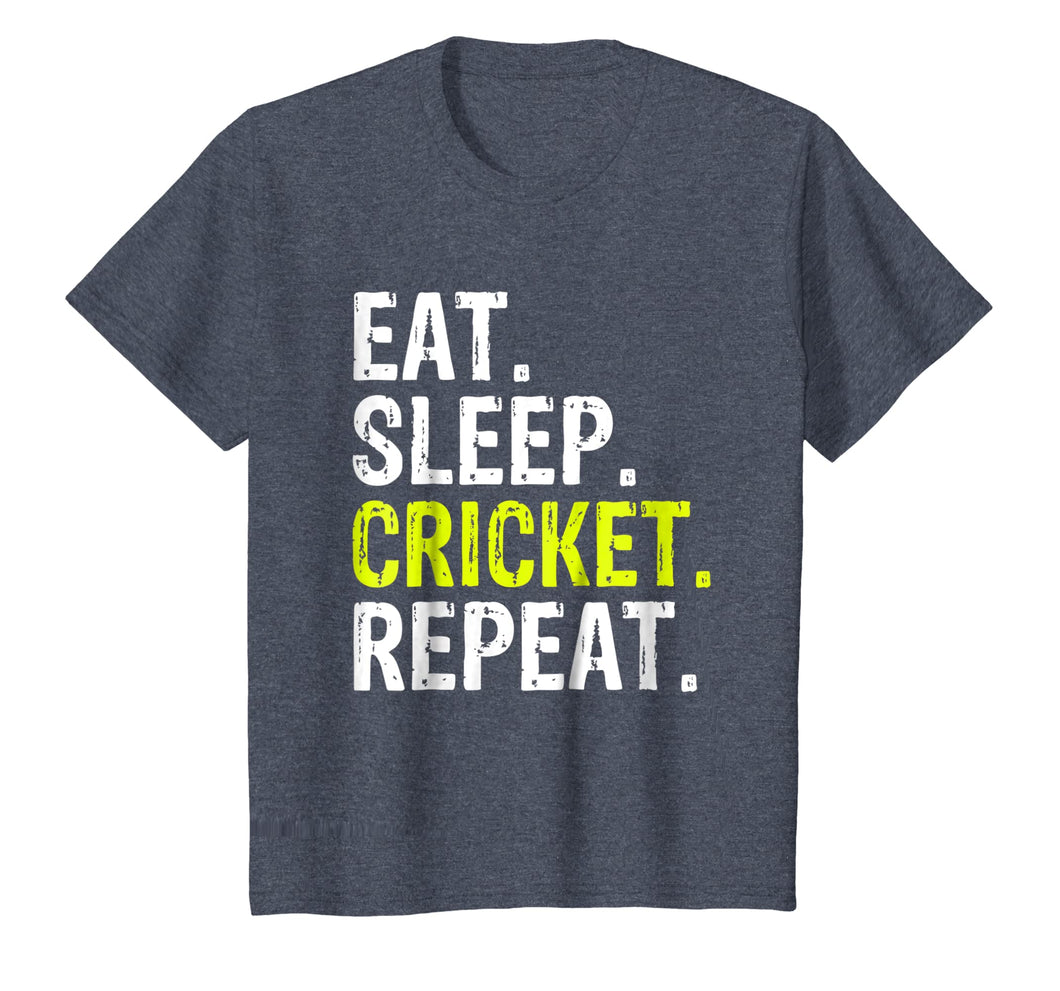 Eat Sleep Cricket Repeat Gift Sports T-Shirt