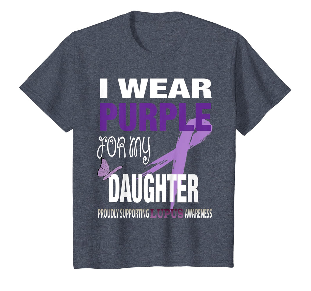 I wear Purple for my Daughter Awareness T-shirt