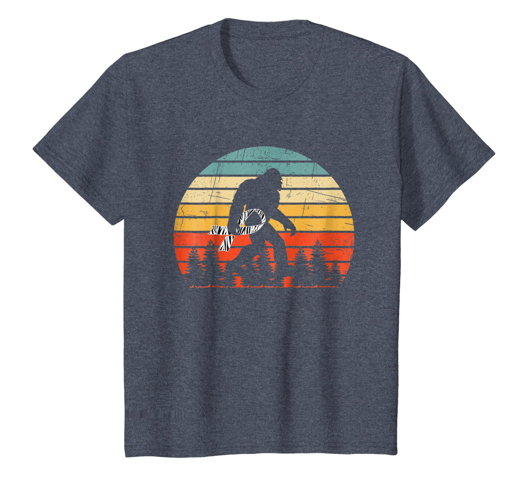 funny bigfoot support carcinoid cancer awareness t shirt