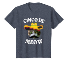 Load image into Gallery viewer, Cinco de Meow T-Shirt Funny Cinco de Mayo Shirts
