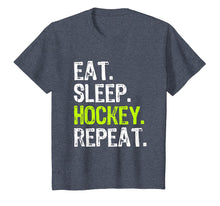 Load image into Gallery viewer, Eat Sleep Hockey Repeat Funny Player Gift T-Shirt
