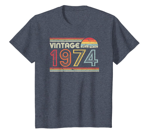 1974 Vintage T Shirt, Birthday Gift Tee. Retro Style Shirt.