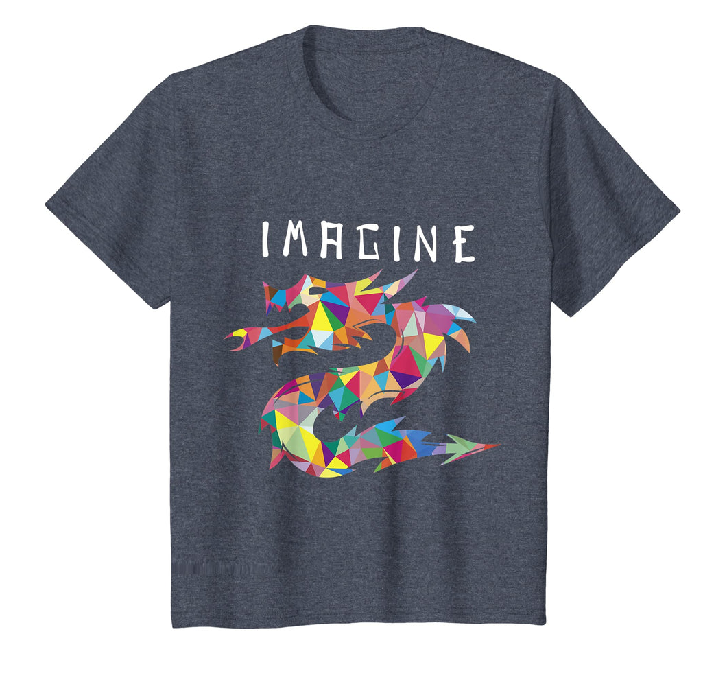 Imagine Fantasy Dragon Tattoo Style T-Shirt