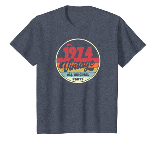 1974 Vintage T Shirt, Birthday Gift Tee. Retro Style Shirt.