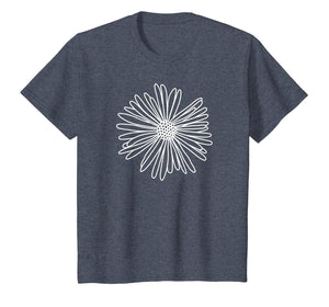 Daisy Flower Botanical Wildflower Art T-Shirt